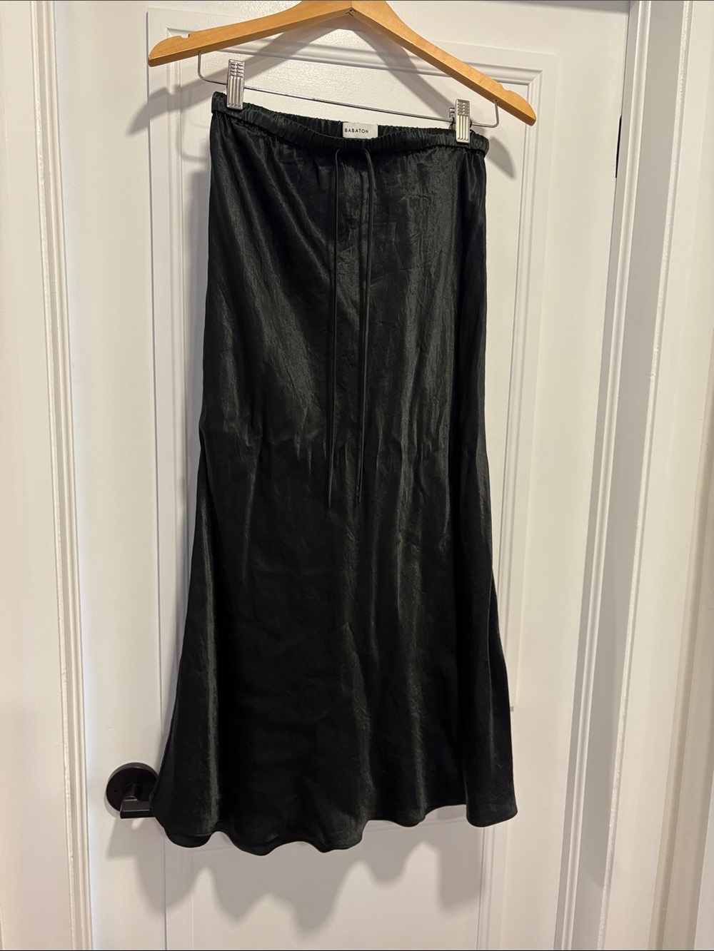 Babaton silk skirt